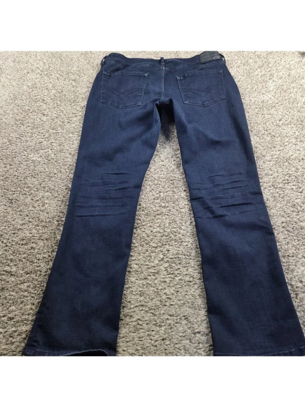 Seven7 Jeans Mens 36x32 Slim Straight Dark Wash Denim